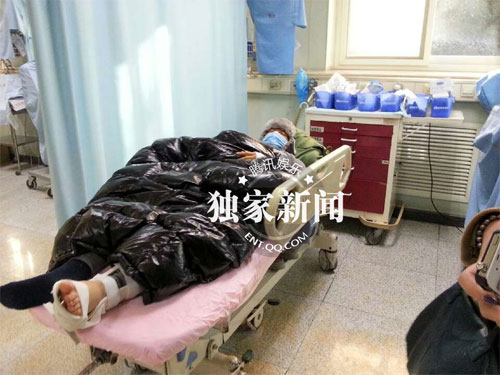 Huỳnh Hiểu Minh bị tai nạn nhập viện cấp cứu 3