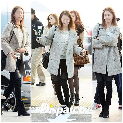 Yoona (SNSD) nhún nhảy cực yêu ngay giữa sân bay 1