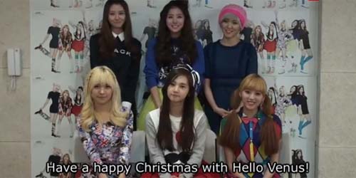 Sao Hàn hân hoan gửi lời chúc Giáng sinh fan 13