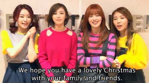 Sao Hàn hân hoan gửi lời chúc Giáng sinh fan 3