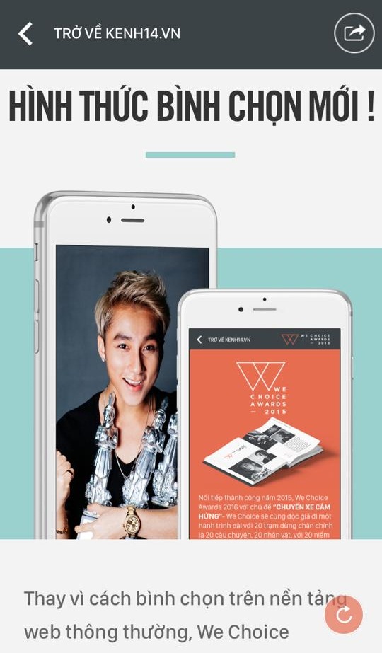 WeChoice Awards 2015 và những điều mới mẻ bạn không thể bỏ lỡ! - Ảnh 4.