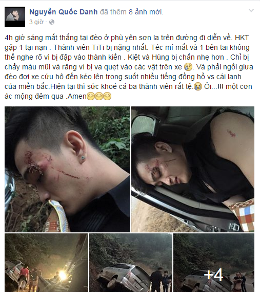 Những tai nạn “trên trời” của sao Việt năm 2015 - Ảnh 7.