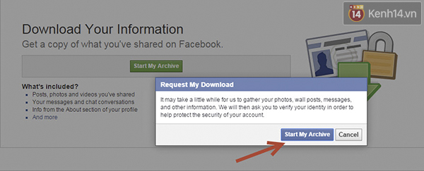 Từng bước lưu lại toàn bộ dữ liệu Facebook phòng trường hợp tài khoản bị khóa - Ảnh 5.
