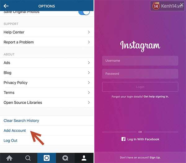 Instagram đã hỗ trợ đăng nhập nhiều tài khoản trên cùng một thiết bị - Ảnh 1.