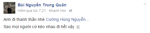 Nghệ sĩ Việt đau buồn trước sự ra đi ở tuổi 30 của phó đạo diễn Vừa đi vừa khóc - Ảnh 4.