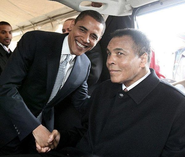 Có một Muhammad Ali đầy mạnh mẽ trong lòng Tổng thống Mỹ Barack Obama - Ảnh 1.