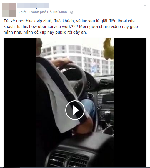 Clip: Nữ hành khách tranh cãi kịch liệt với tài xế Uber vì bị đuổi xuống xe khi trời mưa - Ảnh 1.