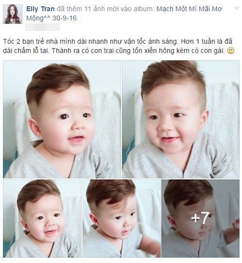 Mới một tuổi nhưng Alfie Túc Mạch đã biết cách ngốn tiền của Elly Trần - Ảnh 1.