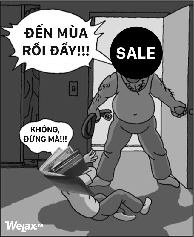 Đây là cảm xúc của tất cả các chị em mỗi khi mùa sale ập về! - Ảnh 2.