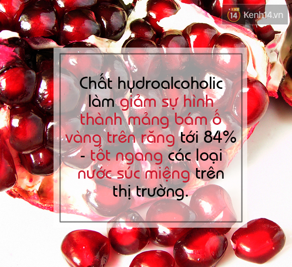 Công dụng tuyệt vời của quả lựu: Từ làm trắng răng đến phòng chống ung thư - Ảnh 1.