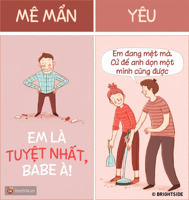 Bộ tranh: Bạn đang yêu, hay chỉ là đang mê mẩn nhất thời? - Ảnh 1.