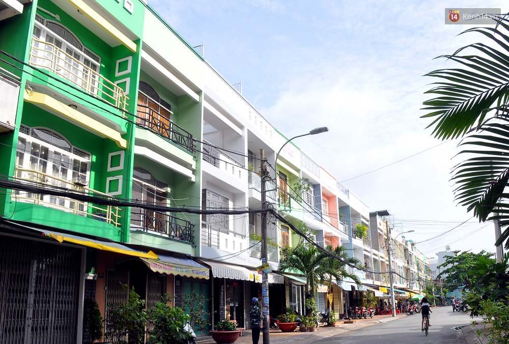Những khu phố đồng phục thú vị ở Sài Gòn với dãy nhà giống hệt nhau - Ảnh 10. Những khu phố đồng phục thú vị ở Sài Gòn với dãy nhà giống hệt nhau - Ảnh 10.