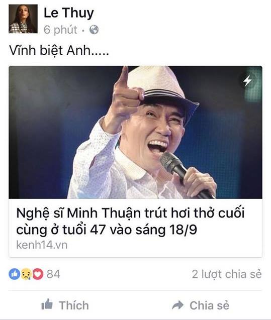 Sao Việt nghẹn ngào vĩnh biệt ca sĩ Minh Thuận - Ảnh 9.