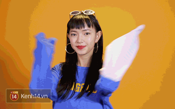 Ảnh động: Nhìn những biểu cảm này, ai cũng sẽ hiểu vì sao Châu Bùi là hot girl đắt show nhất hiện nay - Ảnh 4.