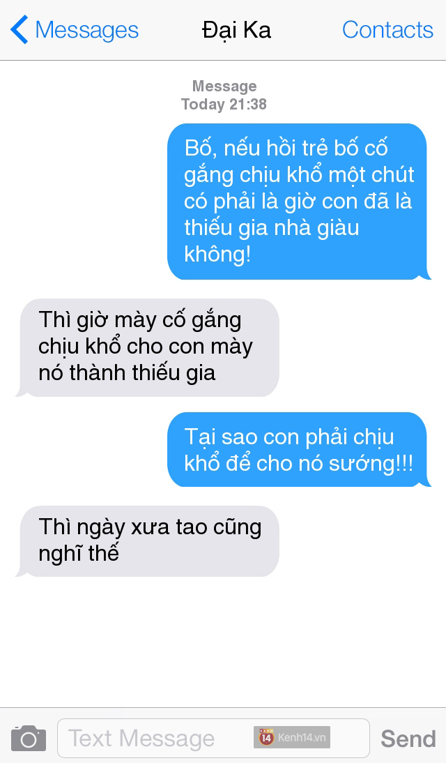 Những ông bố, bà mẹ và chùm tin nhắn lầy lội, phũ phàng nhất - Ảnh 5.