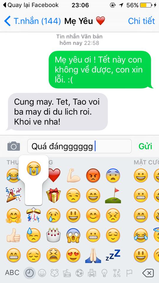 Bố mẹ sẽ phản ứng thế n&agrave;o nếu bạn nhắn tin: Tết n&agrave;y con kh&ocirc;ng về? - Ảnh 5.
