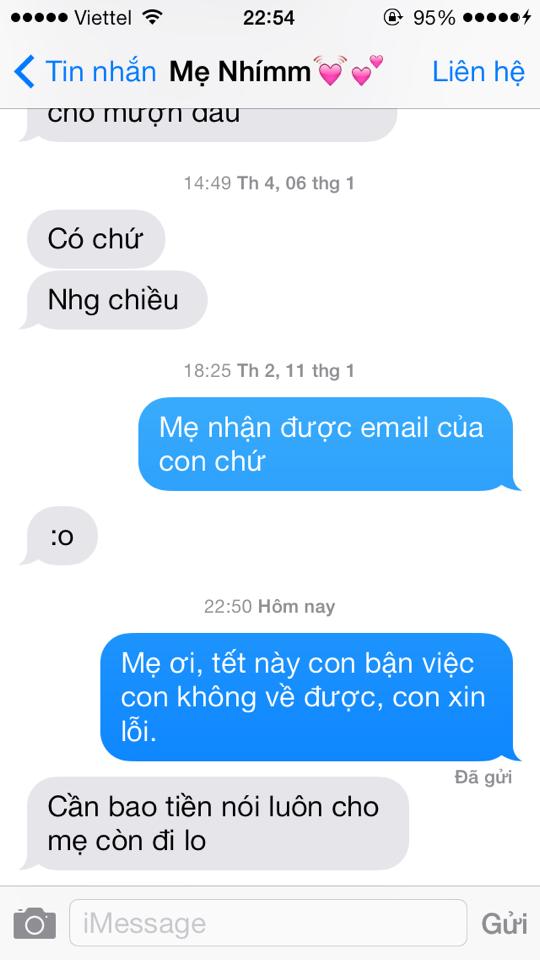 Bố mẹ sẽ phản ứng thế n&agrave;o nếu bạn nhắn tin: Tết n&agrave;y con kh&ocirc;ng về? - Ảnh 7.