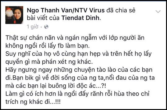 Trường Giang, Ngô Thanh Vân bức xúc trước những chỉ trích hướng về Hari Won - Ảnh 4.