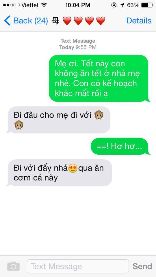 Bố mẹ sẽ phản ứng thế n&agrave;o nếu bạn nhắn tin: Tết n&agrave;y con kh&ocirc;ng về? - Ảnh 11.