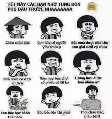 Tết đến rồi, bạn đã sẵn sàng trổ tài làm ảnh chế Tết nào chưa? Cùng nhau tìm hiểu những hình ảnh hài hước và đầy ý nghĩa để tạo nên những bức ảnh chế độc đáo nhất cho mùa Tết này nhé!