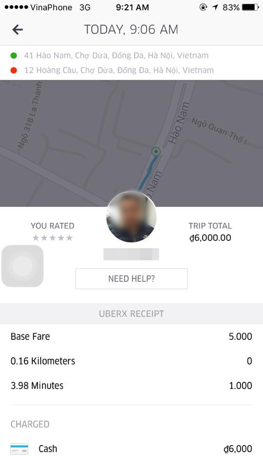 Hot girl Mi Vân bức xúc vì bị tài xế Uber chửi tục và bỏ mặc hai mẹ con giữa đường - Ảnh 2.