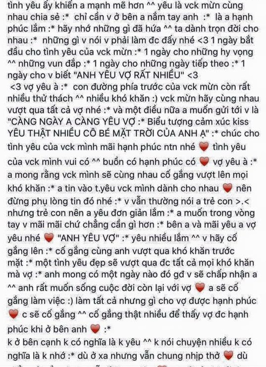 Những tâm thư kỉ niệm tình yêu 1 ngày, 3 ngày... của các 10x sẽ khiến người lớn toát mồ hôi - Ảnh 5.