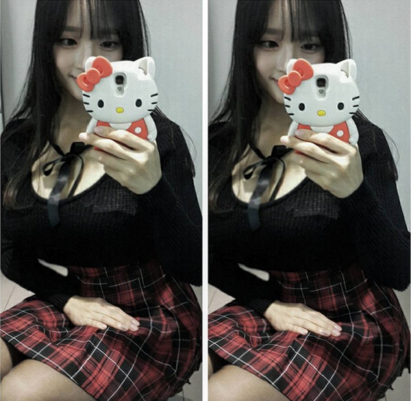 Cô gái Hàn bất ngờ nổi tiếng trong 1 đêm vì vòng một... to không tưởng - Ảnh 12.
