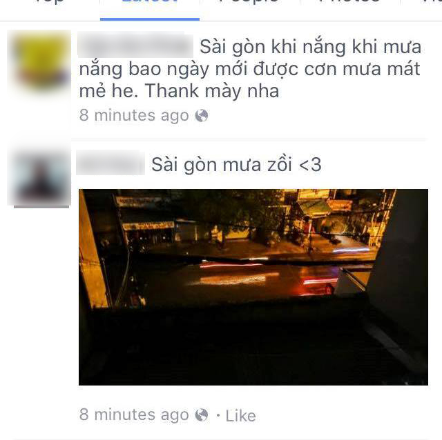 Sau bao ng&agrave;y chờ đợi, S&agrave;i G&ograve;n đ&atilde; đ&oacute;n cơn mưa đầu ti&ecirc;n giải nhiệt m&ugrave;a n&oacute;ng - Ảnh 7.