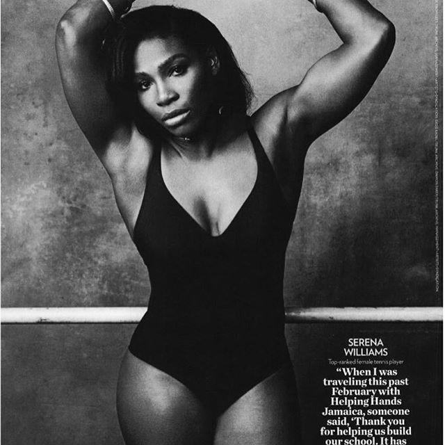 Fan mỉa mai vòng eo bị chỉnh sửa đến vô lý của Serena Williams trên bìa tạp chí - Ảnh 3.