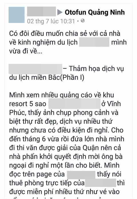 Bỏ 22 triệu cho 2 ngày ở resort 5 sao, vẫn không được hưởng vì dịch vụ kém? - Ảnh 1.