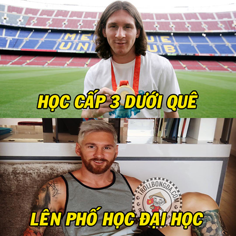 Messi không phải là người nghĩ ra kiểu tóc nhuộm dân chơi khiến anh phải nhận mưa gạch - Ảnh 3.