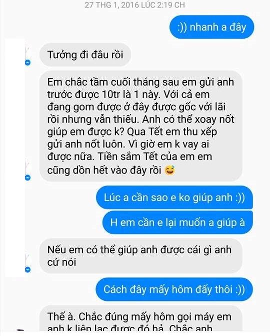 Chàng trai đăng đàn tố bạn gái cũ phản bội, nợ tiền lâu nhưng không chịu trả - Ảnh 9.