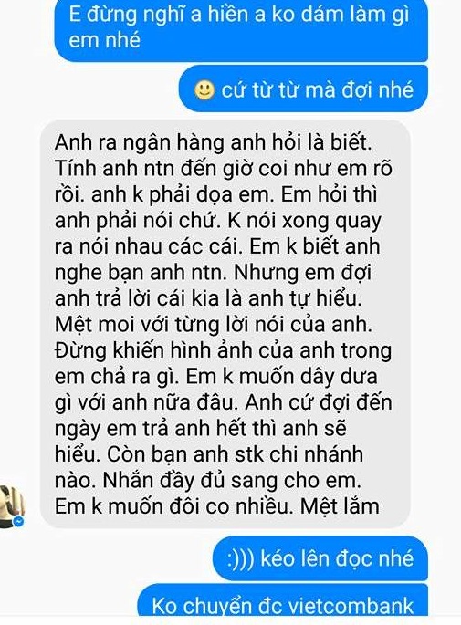 Chàng trai đăng đàn tố bạn gái cũ phản bội, nợ tiền lâu nhưng không chịu trả - Ảnh 14.