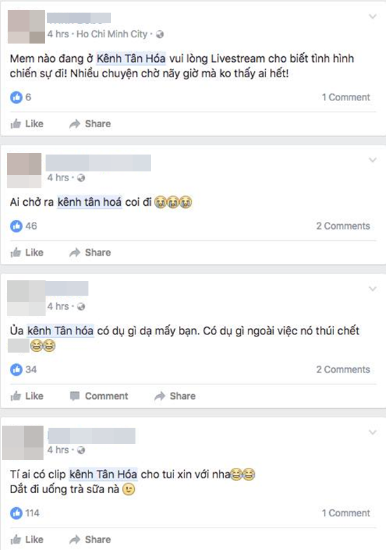 7h tối, d&acirc;n mạng &ugrave;n &ugrave;n k&eacute;o ra k&ecirc;nh T&acirc;n H&oacute;a v&igrave; status tự thi&ecirc;u g&acirc;y sốc của 1 thanh ni&ecirc;n - Ảnh 2.