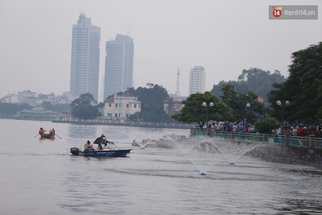Hồ Tây sạch bóng cá chết, Hà Nội tập trung xử lý ô nhiễm môi trường - Ảnh 6.