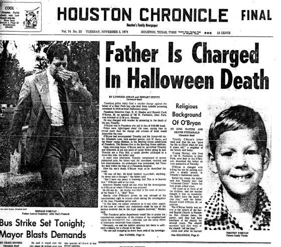 Vụ án đêm Halloween khiến nước Mỹ bàng hoàng: Cha đầu độc, giết con trai để lấy tiền bảo hiểm - Ảnh 2.