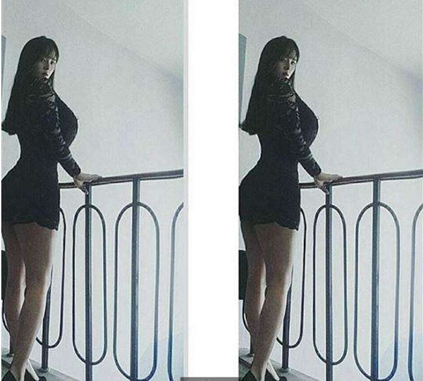 Cô gái Hàn bất ngờ nổi tiếng trong 1 đêm vì vòng một... to không tưởng - Ảnh 14.
