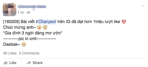 Bức ảnh đạt kỉ lục 1 triệu like của Chanyeol (EXO) l&agrave; chụp c&ugrave;ng Baekhyun - Ảnh 4.