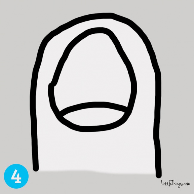 Mách bạn bí quyết nhìn móng tay, biết ngay tính cách - Ảnh 4. Mách bạn bí quyết nhìn móng tay, biết ngay tính cách - Ảnh 4.