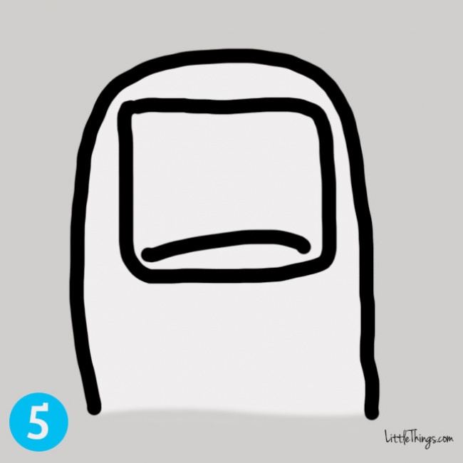 Mách bạn bí quyết nhìn móng tay, biết ngay tính cách - Ảnh 5. Mách bạn bí quyết nhìn móng tay, biết ngay tính cách - Ảnh 5.