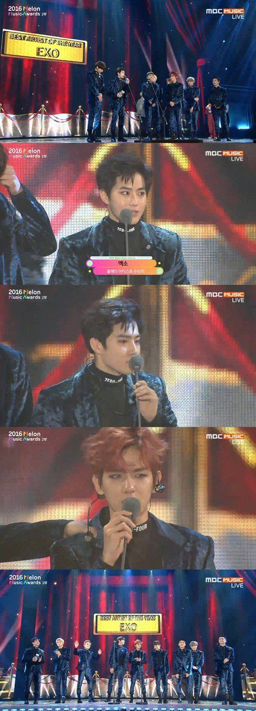 6 giải một tối, EXO sáng nhất MelOn Music Awards 2016 - Ảnh 2.