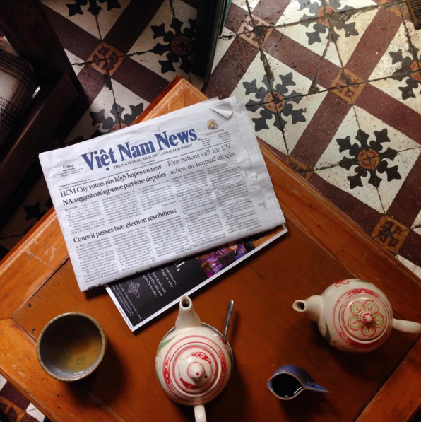 H&agrave; Nội: Muốn chụp ảnh nền gạch hoa vintage? Cứ đến những qu&aacute;n cafe n&agrave;y - Ảnh 18.