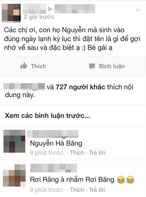 Sinh con trong đợt rét kỉ lục vừa xong thì nên đặt tên con là gì? - Ảnh 2.