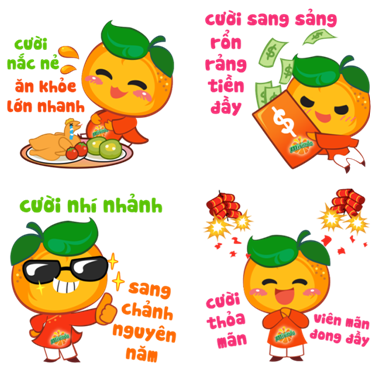 Bộ sticker “Lì xì tiếng cười” – Phá kỉ lục với 3 triệu lượt download - Ảnh 2.