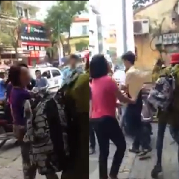 Hà Nội: Hot girl quỵt tiền bị người dân mắng chửi, đánh đập trên phố Huế - Ảnh 3.