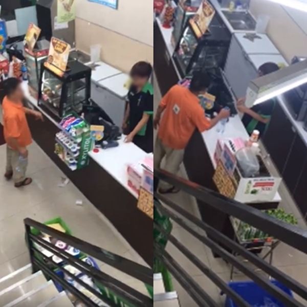 Clip: Người đ&agrave;n &ocirc;ng qu&aacute;t th&aacute;o, mắng chửi v&agrave; t&aacute;t nh&acirc;n vi&ecirc;n cửa h&agrave;ng v&igrave;... đợi l&acirc;u - Ảnh 2.