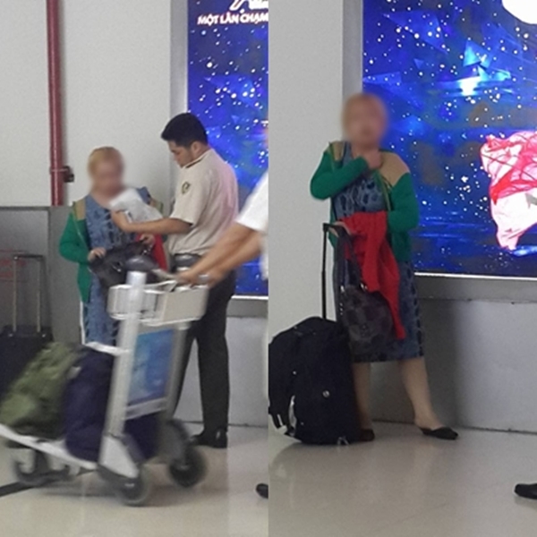 Có hay không việc mẹ đẻ dửng dưng nhìn con gái bị đánh đập, kéo lê tại sân bay Tân Sơn Nhất? - Ảnh 4.
