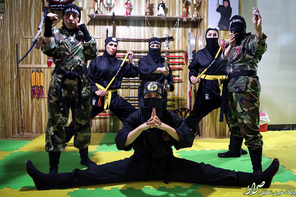 Những bóng hồng Ninja ở Iran - Ảnh 2.