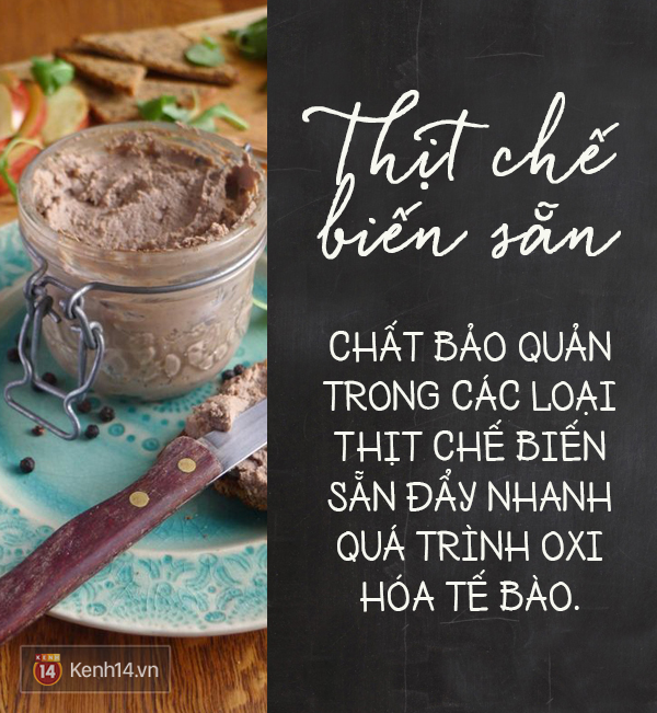 Càng ăn nhiều những món này, bạn càng mau già nua - Ảnh 2.