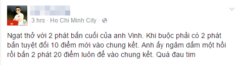 Từ huyền thoại cũng không đủ để miêu tả kỳ tích của xạ thủ Hoàng Xuân Vinh - Ảnh 8.